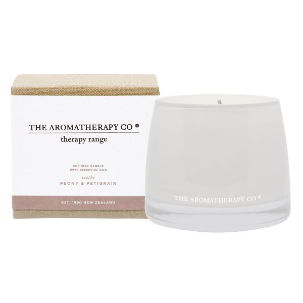 Aromatherapy Soothe Therapy Candle Petigrain & Peony