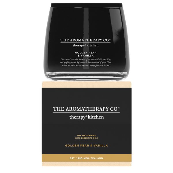 Aromatherapy Therapy Kitchen Candle - Golden Pear & Vanilla